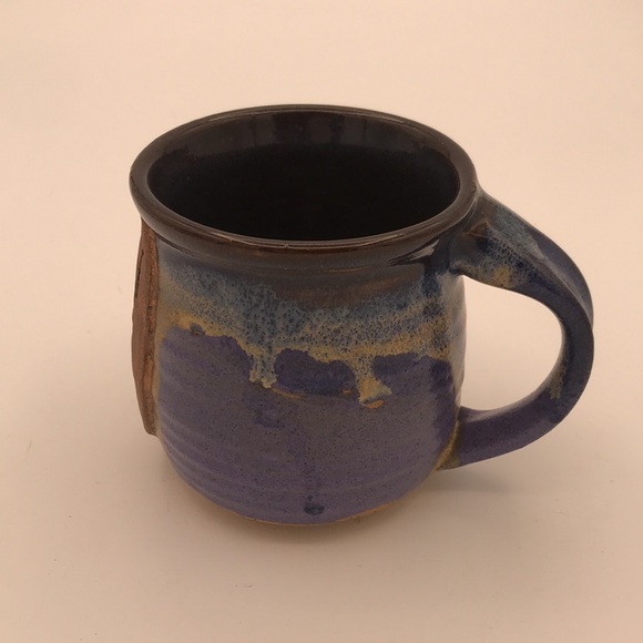 THINK THINK THINK Studio Pottery Mug Signed by Artist - Picture 2 of 8